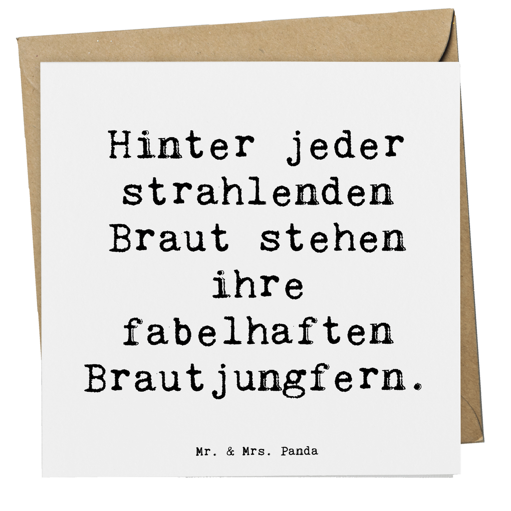 Deluxe Karte Hinter jeder strahlenden Braut stehen ihre fabelhaften Brautjungfern. Karte, Grußkarte, Klappkarte, Einladungskarte, Glückwunschkarte, Hochzeitskarte, Geburtstagskarte, Hochwertige Grußkarte, Hochwertige Klappkarte, Hochzeit, Hochzeitsgeschenk, Ehe, Hochzeitsfeier, Trauung, Trauungsgeschenk, Verlobungsfeier, Verlobungsgeschenk, Hochzeitsgeschenkideen, Hochzeitsgeschenke für Brautpaar