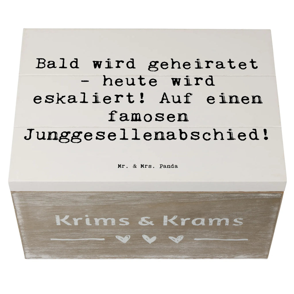 Holzkiste Spruch Junggesellenabschied Eskalation Holzkiste, Kiste, Schatzkiste, Truhe, Schatulle, XXL, Erinnerungsbox, Erinnerungskiste, Dekokiste, Aufbewahrungsbox, Geschenkbox, Geschenkdose, Hochzeit, Hochzeitsgeschenk, Ehe, Hochzeitsfeier, Trauung, Trauungsgeschenk, Hochzeitskarte, Verlobungsfeier, Verlobungsgeschenk, Hochzeitsgeschenkideen, Hochzeitsgeschenke für Brautpaar