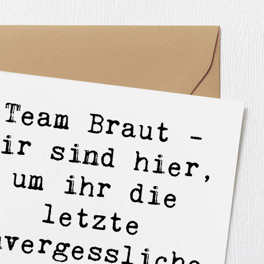 Deluxe Karte Spruch Junggesellinnenabschied Team Braut Karte, Grußkarte, Klappkarte, Einladungskarte, Glückwunschkarte, Hochzeitskarte, Geburtstagskarte, Hochwertige Grußkarte, Hochwertige Klappkarte, Hochzeit, Hochzeitsgeschenk, Ehe, Hochzeitsfeier, Trauung, Trauungsgeschenk, Verlobungsfeier, Verlobungsgeschenk, Hochzeitsgeschenkideen, Hochzeitsgeschenke für Brautpaar