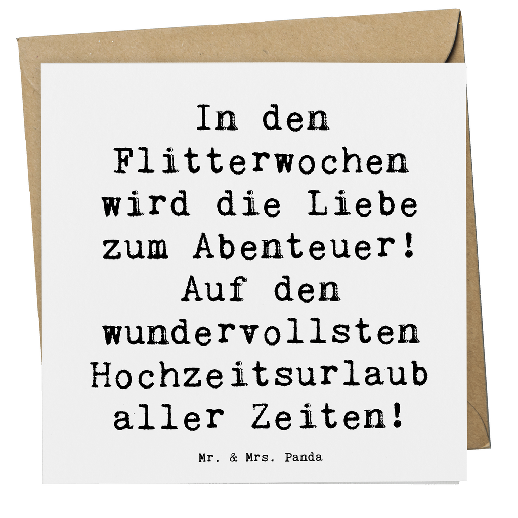 Deluxe Karte Spruch Flitterwochen Abenteuer Karte, Grußkarte, Klappkarte, Einladungskarte, Glückwunschkarte, Hochzeitskarte, Geburtstagskarte, Hochwertige Grußkarte, Hochwertige Klappkarte, Hochzeit, Hochzeitsgeschenk, Ehe, Hochzeitsfeier, Trauung, Trauungsgeschenk, Verlobungsfeier, Verlobungsgeschenk, Hochzeitsgeschenkideen, Hochzeitsgeschenke für Brautpaar