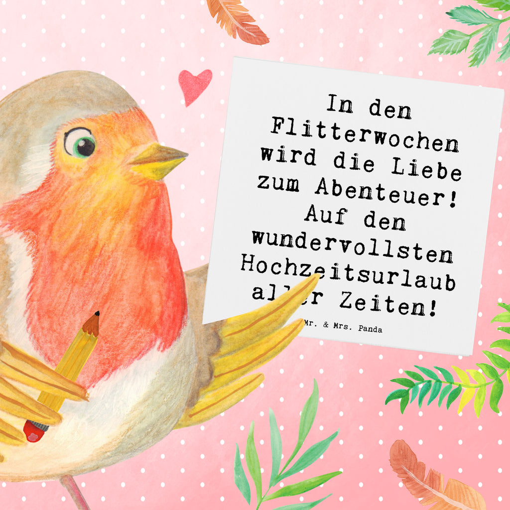 Deluxe Karte Spruch Flitterwochen Abenteuer Karte, Grußkarte, Klappkarte, Einladungskarte, Glückwunschkarte, Hochzeitskarte, Geburtstagskarte, Hochwertige Grußkarte, Hochwertige Klappkarte, Hochzeit, Hochzeitsgeschenk, Ehe, Hochzeitsfeier, Trauung, Trauungsgeschenk, Verlobungsfeier, Verlobungsgeschenk, Hochzeitsgeschenkideen, Hochzeitsgeschenke für Brautpaar