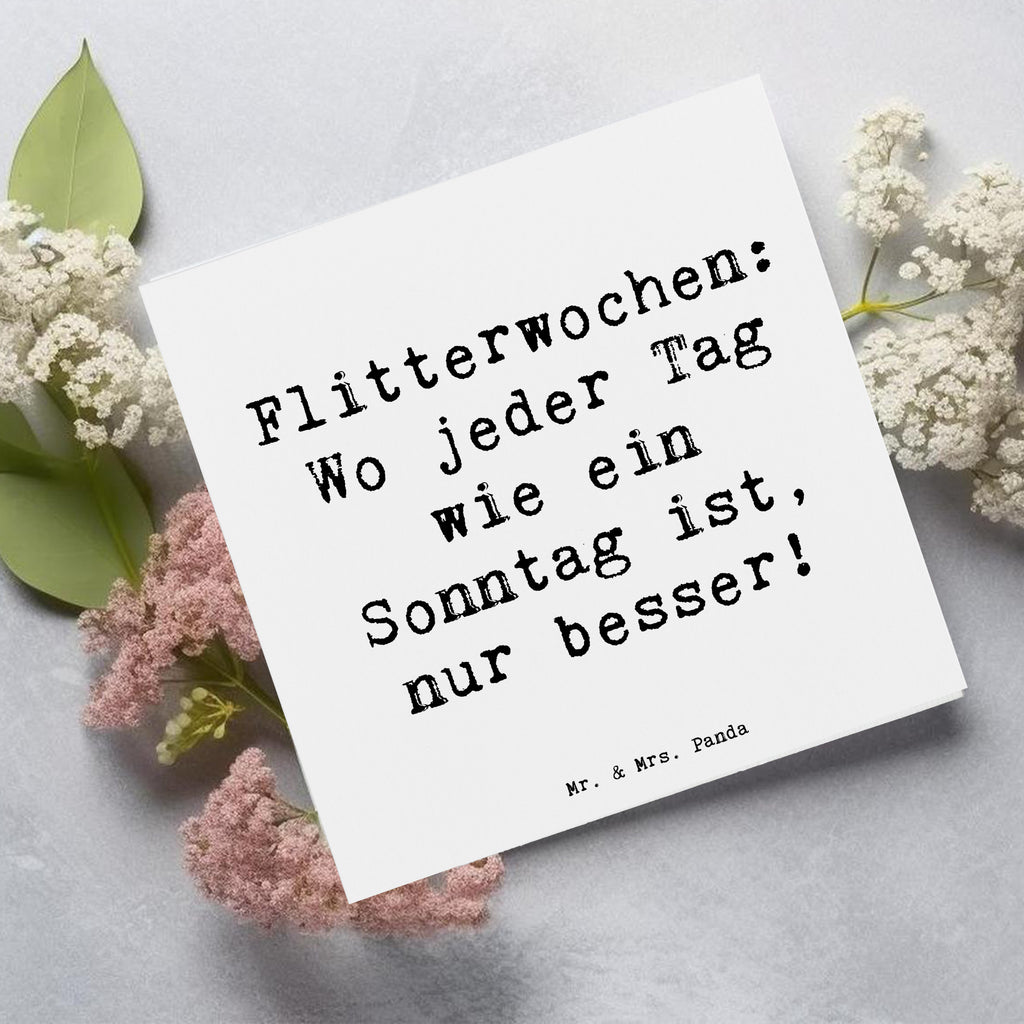 Deluxe Karte Spruch Flitterwochen-Magie Karte, Grußkarte, Klappkarte, Einladungskarte, Glückwunschkarte, Hochzeitskarte, Geburtstagskarte, Hochwertige Grußkarte, Hochwertige Klappkarte, Hochzeit, Hochzeitsgeschenk, Ehe, Hochzeitsfeier, Trauung, Trauungsgeschenk, Verlobungsfeier, Verlobungsgeschenk, Hochzeitsgeschenkideen, Hochzeitsgeschenke für Brautpaar