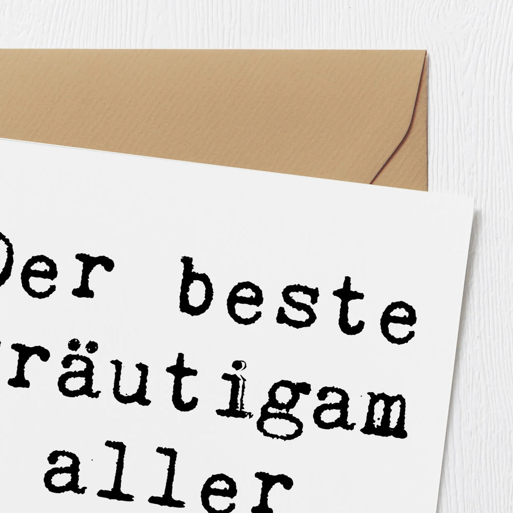 Deluxe Karte Spruch Bester Bräutigam Karte, Grußkarte, Klappkarte, Einladungskarte, Glückwunschkarte, Hochzeitskarte, Geburtstagskarte, Hochwertige Grußkarte, Hochwertige Klappkarte, Hochzeit, Hochzeitsgeschenk, Ehe, Hochzeitsfeier, Trauung, Trauungsgeschenk, Verlobungsfeier, Verlobungsgeschenk, Hochzeitsgeschenkideen, Hochzeitsgeschenke für Brautpaar