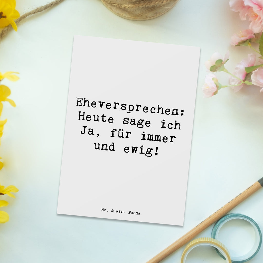 Postkarte Spruch Eheversprechen für immer Postkarte, Karte, Geschenkkarte, Grußkarte, Einladung, Ansichtskarte, Geburtstagskarte, Einladungskarte, Dankeskarte, Ansichtskarten, Einladung Geburtstag, Einladungskarten Geburtstag, Hochzeit, Hochzeitsgeschenk, Ehe, Hochzeitsfeier, Trauung, Trauungsgeschenk, Hochzeitskarte, Verlobungsfeier, Verlobungsgeschenk, Hochzeitsgeschenkideen, Hochzeitsgeschenke für Brautpaar