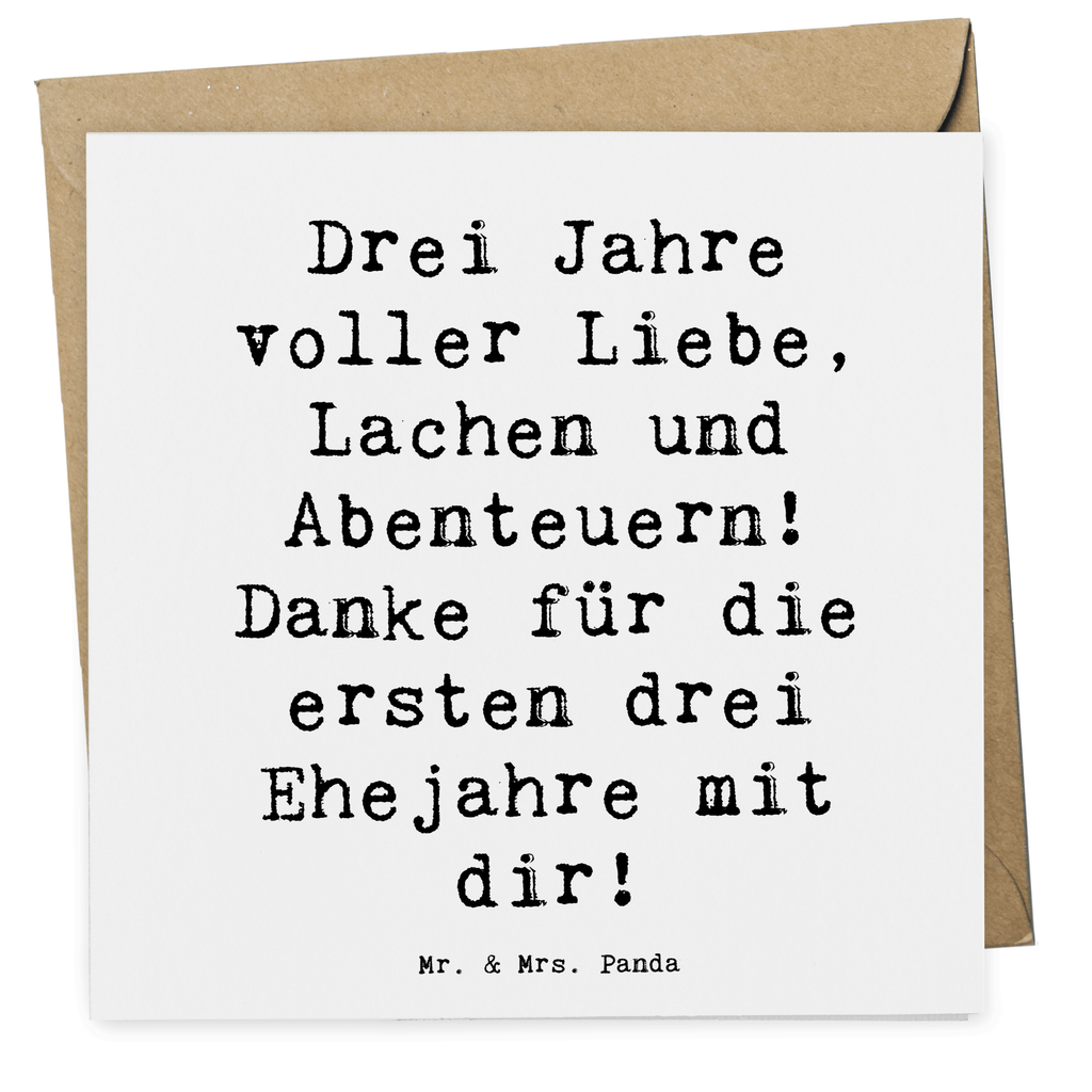 Deluxe Karte Spruch 3. Hochzeitstag Lederhochzeit Karte, Grußkarte, Klappkarte, Einladungskarte, Glückwunschkarte, Hochzeitskarte, Geburtstagskarte, Hochwertige Grußkarte, Hochwertige Klappkarte, Hochzeit, Hochzeitsgeschenk, Ehe, Hochzeitsfeier, Trauung, Trauungsgeschenk, Verlobungsfeier, Verlobungsgeschenk, Hochzeitsgeschenkideen, Hochzeitsgeschenke für Brautpaar