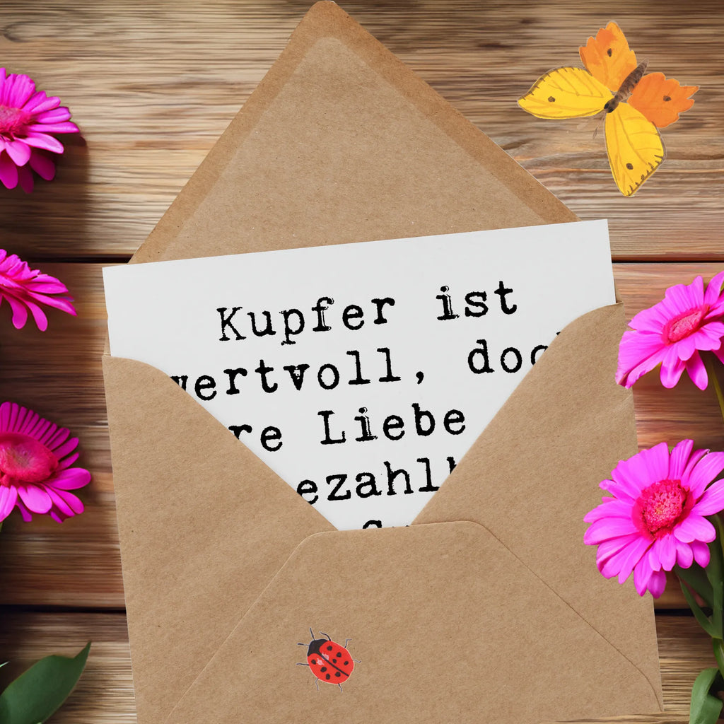 Deluxe Karte Spruch 7. Hochzeitstag Kupferhochzeit Karte, Grußkarte, Klappkarte, Einladungskarte, Glückwunschkarte, Hochzeitskarte, Geburtstagskarte, Hochwertige Grußkarte, Hochwertige Klappkarte, Hochzeit, Hochzeitsgeschenk, Ehe, Hochzeitsfeier, Trauung, Trauungsgeschenk, Verlobungsfeier, Verlobungsgeschenk, Hochzeitsgeschenkideen, Hochzeitsgeschenke für Brautpaar