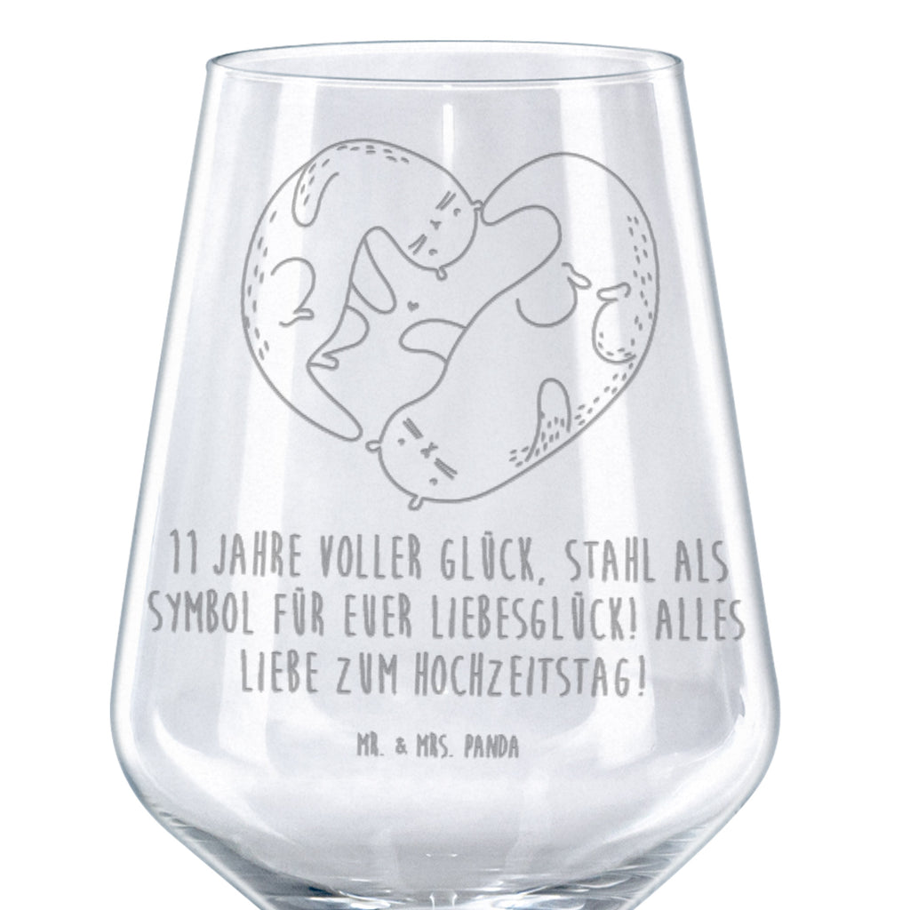 Rotwein Glas 11 Jahre voller Glück, Stahl als Symbol für euer Liebesglück! Alles Liebe zum Hochzeitstag! Rotweinglas, Weinglas, Rotwein Glas, Weinglas mit Gravur, Geschenk für Weinliebhaber, Spülmaschinenfeste Weingläser, Hochwertige Weinaccessoires, Hochzeit, Hochzeitsgeschenk, Ehe, Hochzeitsfeier, Trauung, Trauungsgeschenk, Hochzeitskarte, Verlobungsfeier, Verlobungsgeschenk, Hochzeitsgeschenkideen, Hochzeitsgeschenke für Brautpaar