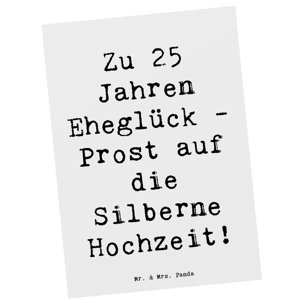 Postkarte Spruch 25. Hochzeitstag Silberne Hochzeit Postkarte, Karte, Geschenkkarte, Grußkarte, Einladung, Ansichtskarte, Geburtstagskarte, Einladungskarte, Dankeskarte, Ansichtskarten, Einladung Geburtstag, Einladungskarten Geburtstag, Hochzeit, Hochzeitsgeschenk, Ehe, Hochzeitsfeier, Trauung, Trauungsgeschenk, Hochzeitskarte, Verlobungsfeier, Verlobungsgeschenk, Hochzeitsgeschenkideen, Hochzeitsgeschenke für Brautpaar