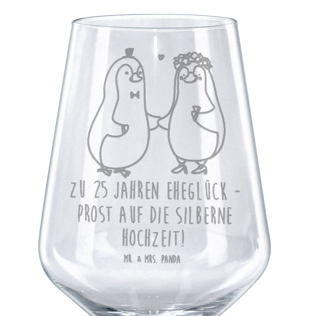 Rotwein Glas Zu 25 Jahren Eheglück - Prost auf die Silberne Hochzeit! Rotweinglas, Weinglas, Rotwein Glas, Weinglas mit Gravur, Geschenk für Weinliebhaber, Spülmaschinenfeste Weingläser, Hochwertige Weinaccessoires, Hochzeit, Hochzeitsgeschenk, Ehe, Hochzeitsfeier, Trauung, Trauungsgeschenk, Hochzeitskarte, Verlobungsfeier, Verlobungsgeschenk, Hochzeitsgeschenkideen, Hochzeitsgeschenke für Brautpaar