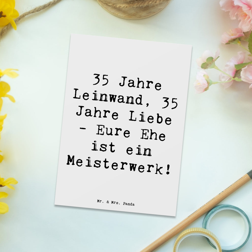 Postkarte Spruch 35. Hochzeitstag Leinwandhochzeit Postkarte, Karte, Geschenkkarte, Grußkarte, Einladung, Ansichtskarte, Geburtstagskarte, Einladungskarte, Dankeskarte, Ansichtskarten, Einladung Geburtstag, Einladungskarten Geburtstag, Hochzeit, Hochzeitsgeschenk, Ehe, Hochzeitsfeier, Trauung, Trauungsgeschenk, Hochzeitskarte, Verlobungsfeier, Verlobungsgeschenk, Hochzeitsgeschenkideen, Hochzeitsgeschenke für Brautpaar