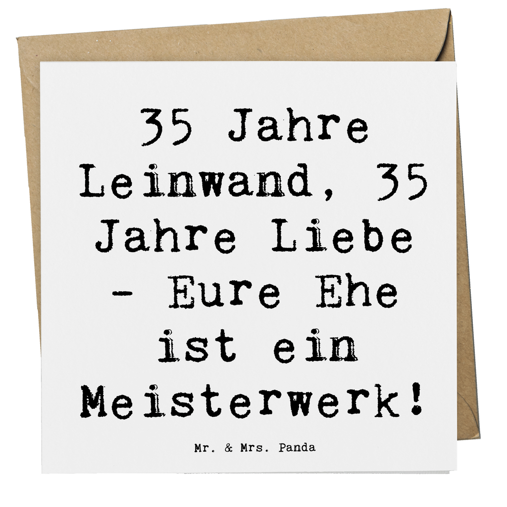 Deluxe Karte Spruch 35. Hochzeitstag Leinwandhochzeit Karte, Grußkarte, Klappkarte, Einladungskarte, Glückwunschkarte, Hochzeitskarte, Geburtstagskarte, Hochwertige Grußkarte, Hochwertige Klappkarte, Hochzeit, Hochzeitsgeschenk, Ehe, Hochzeitsfeier, Trauung, Trauungsgeschenk, Verlobungsfeier, Verlobungsgeschenk, Hochzeitsgeschenkideen, Hochzeitsgeschenke für Brautpaar