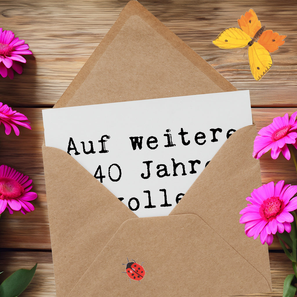 Deluxe Karte Spruch 40. Hochzeitstag Rubinhochzeit Karte, Grußkarte, Klappkarte, Einladungskarte, Glückwunschkarte, Hochzeitskarte, Geburtstagskarte, Hochwertige Grußkarte, Hochwertige Klappkarte, Hochzeit, Hochzeitsgeschenk, Ehe, Hochzeitsfeier, Trauung, Trauungsgeschenk, Verlobungsfeier, Verlobungsgeschenk, Hochzeitsgeschenkideen, Hochzeitsgeschenke für Brautpaar