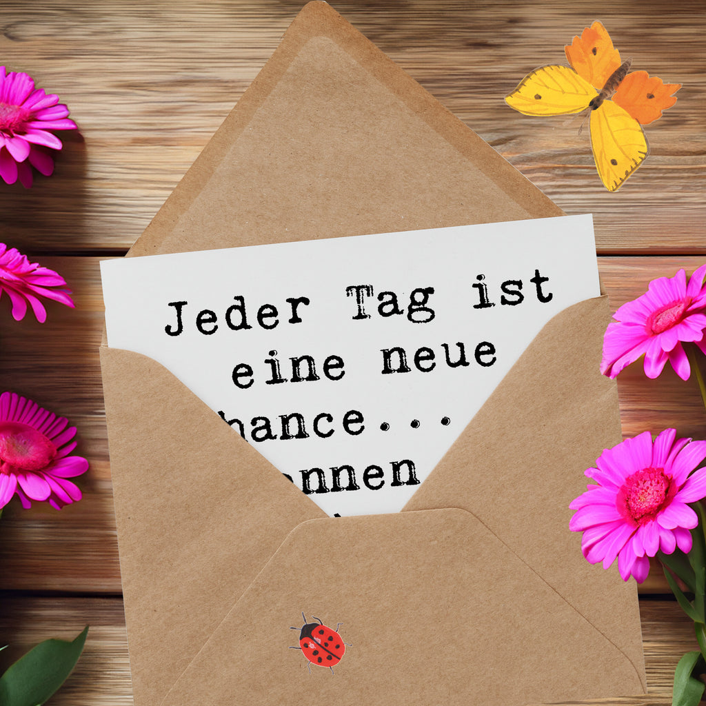 Deluxe Karte Spruch Motivation und Kaffee Karte, Grußkarte, Klappkarte, Einladungskarte, Glückwunschkarte, Hochzeitskarte, Geburtstagskarte, Hochwertige Grußkarte, Hochwertige Klappkarte