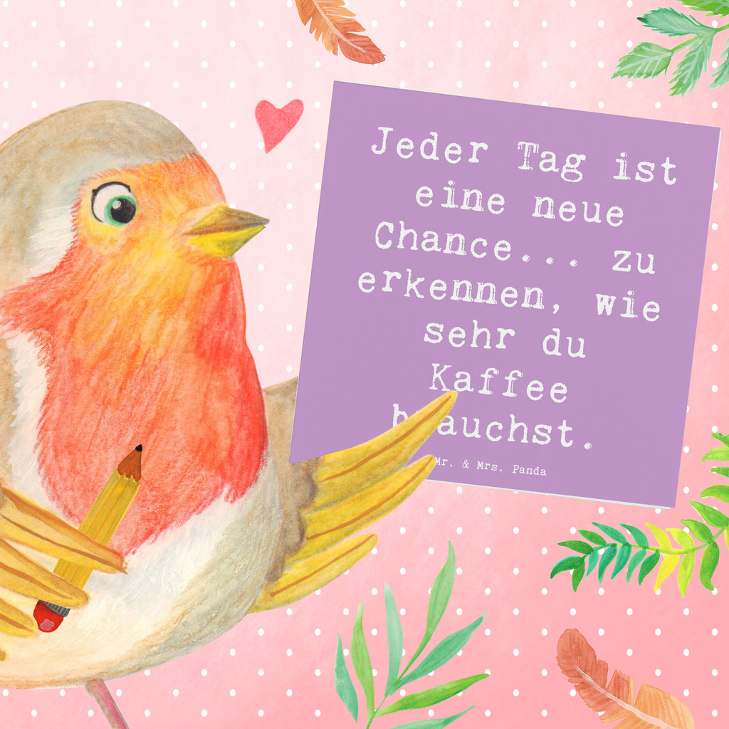 Deluxe Karte Spruch Motivation und Kaffee Karte, Grußkarte, Klappkarte, Einladungskarte, Glückwunschkarte, Hochzeitskarte, Geburtstagskarte, Hochwertige Grußkarte, Hochwertige Klappkarte