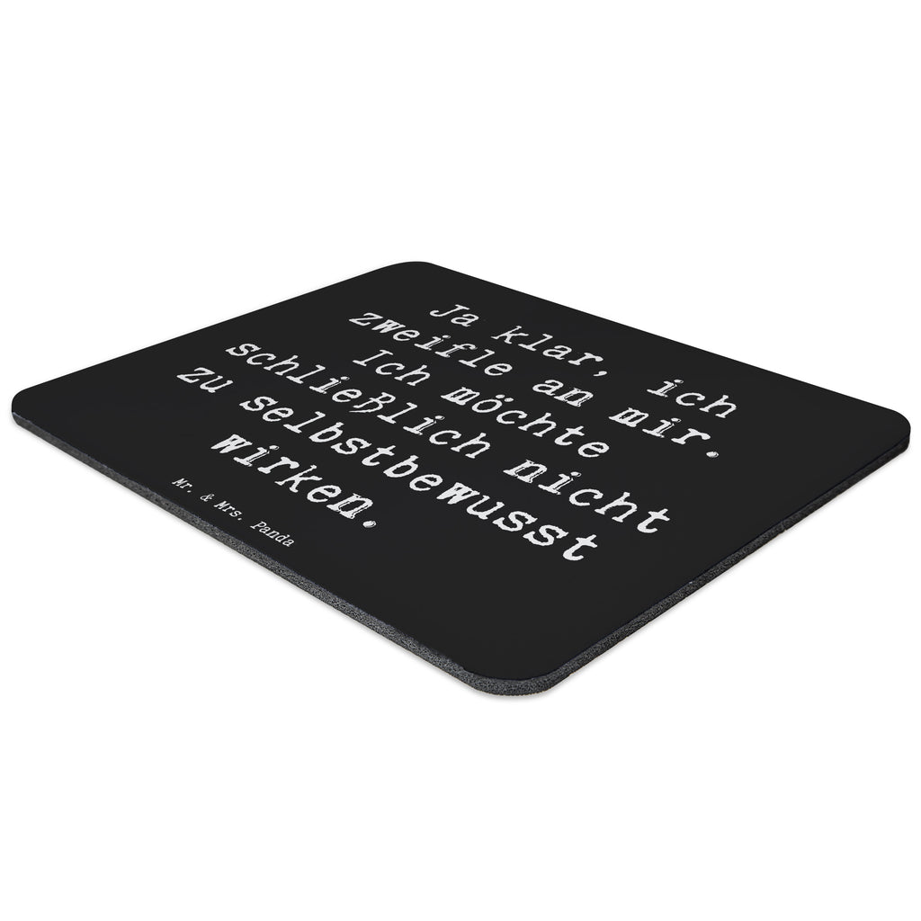 Mauspad Spruch Selbstzweifel Charm Mousepad, Computer zubehör, Büroausstattung, PC Zubehör, Arbeitszimmer, Mauspad, Einzigartiges Mauspad, Designer Mauspad, Mausunterlage, Mauspad Büro