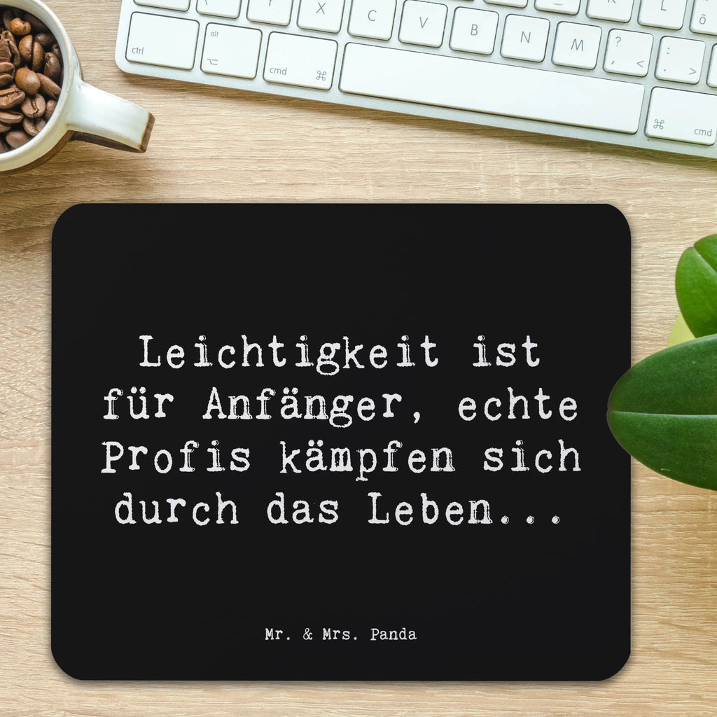 Mauspad Spruch Leichtigkeit für Profis Mousepad, Computer zubehör, Büroausstattung, PC Zubehör, Arbeitszimmer, Mauspad, Einzigartiges Mauspad, Designer Mauspad, Mausunterlage, Mauspad Büro