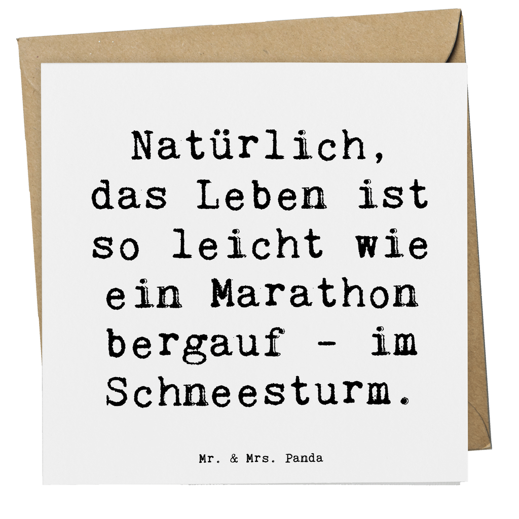 Deluxe Karte Spruch Leichtigkeit im Leben Karte, Grußkarte, Klappkarte, Einladungskarte, Glückwunschkarte, Hochzeitskarte, Geburtstagskarte, Hochwertige Grußkarte, Hochwertige Klappkarte