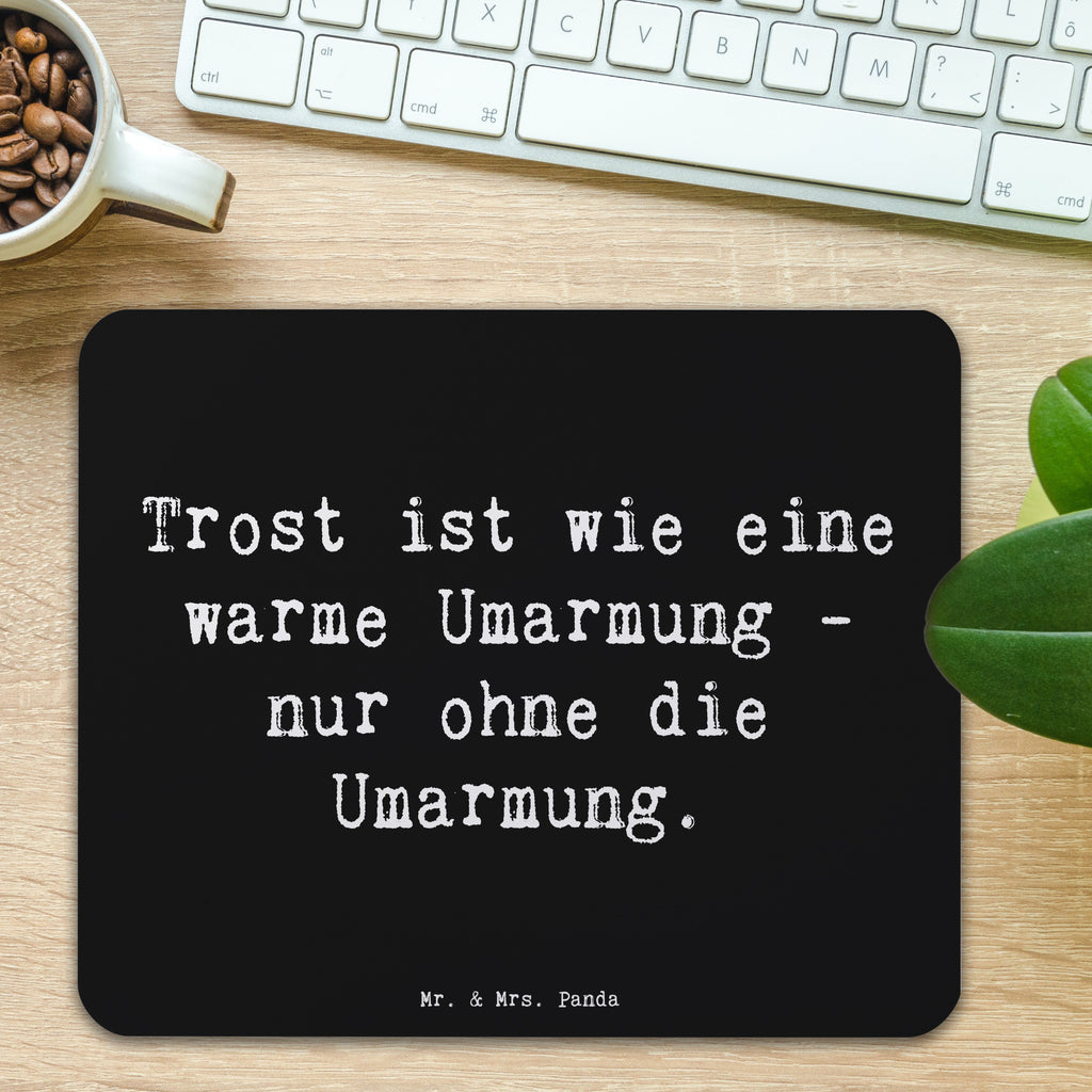 Mauspad Spruch Trost Umarmung Mousepad, Computer zubehör, Büroausstattung, PC Zubehör, Arbeitszimmer, Mauspad, Einzigartiges Mauspad, Designer Mauspad, Mausunterlage, Mauspad Büro