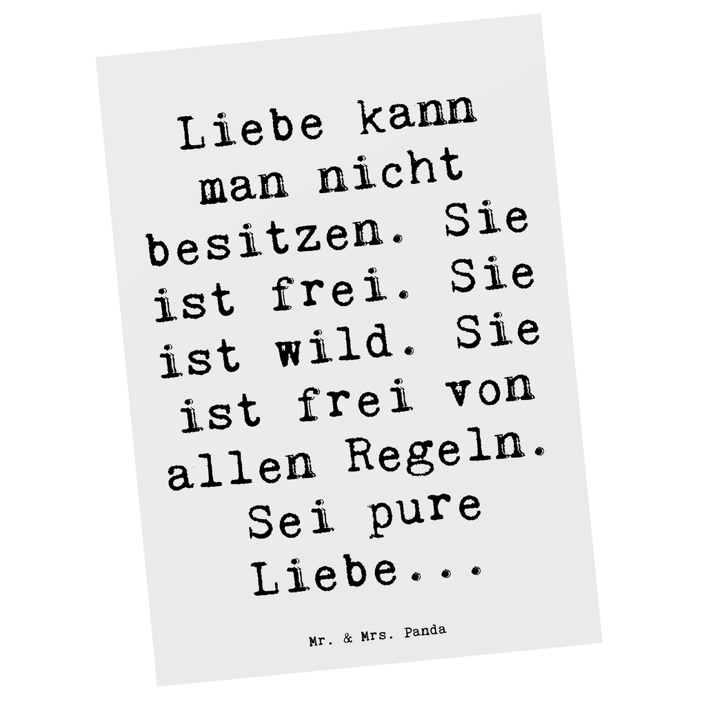 Postkarte Spruch Liebe und Freiheit Postkarte, Karte, Geschenkkarte, Grußkarte, Einladung, Ansichtskarte, Geburtstagskarte, Einladungskarte, Dankeskarte, Ansichtskarten, Einladung Geburtstag, Einladungskarten Geburtstag