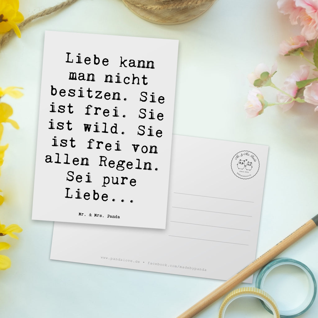 Postkarte Spruch Liebe und Freiheit Postkarte, Karte, Geschenkkarte, Grußkarte, Einladung, Ansichtskarte, Geburtstagskarte, Einladungskarte, Dankeskarte, Ansichtskarten, Einladung Geburtstag, Einladungskarten Geburtstag