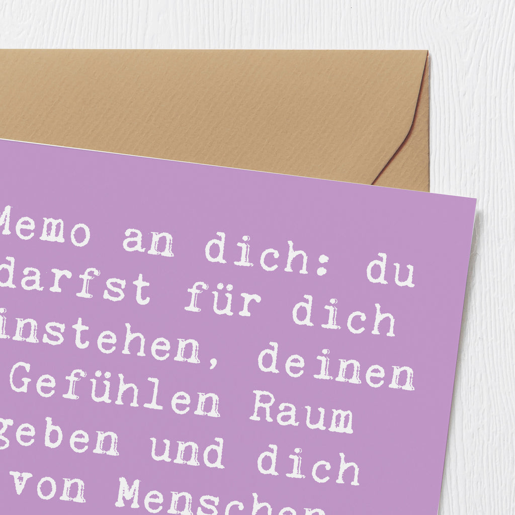 Deluxe Karte Spruch Gefühle Freiheit Karte, Grußkarte, Klappkarte, Einladungskarte, Glückwunschkarte, Hochzeitskarte, Geburtstagskarte, Hochwertige Grußkarte, Hochwertige Klappkarte