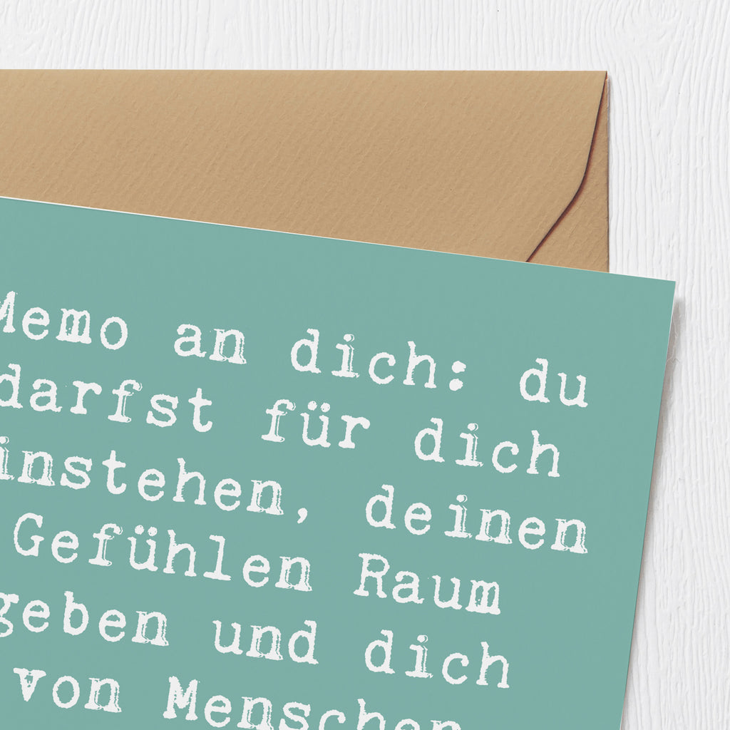 Deluxe Karte Spruch Gefühle Freiheit Karte, Grußkarte, Klappkarte, Einladungskarte, Glückwunschkarte, Hochzeitskarte, Geburtstagskarte, Hochwertige Grußkarte, Hochwertige Klappkarte