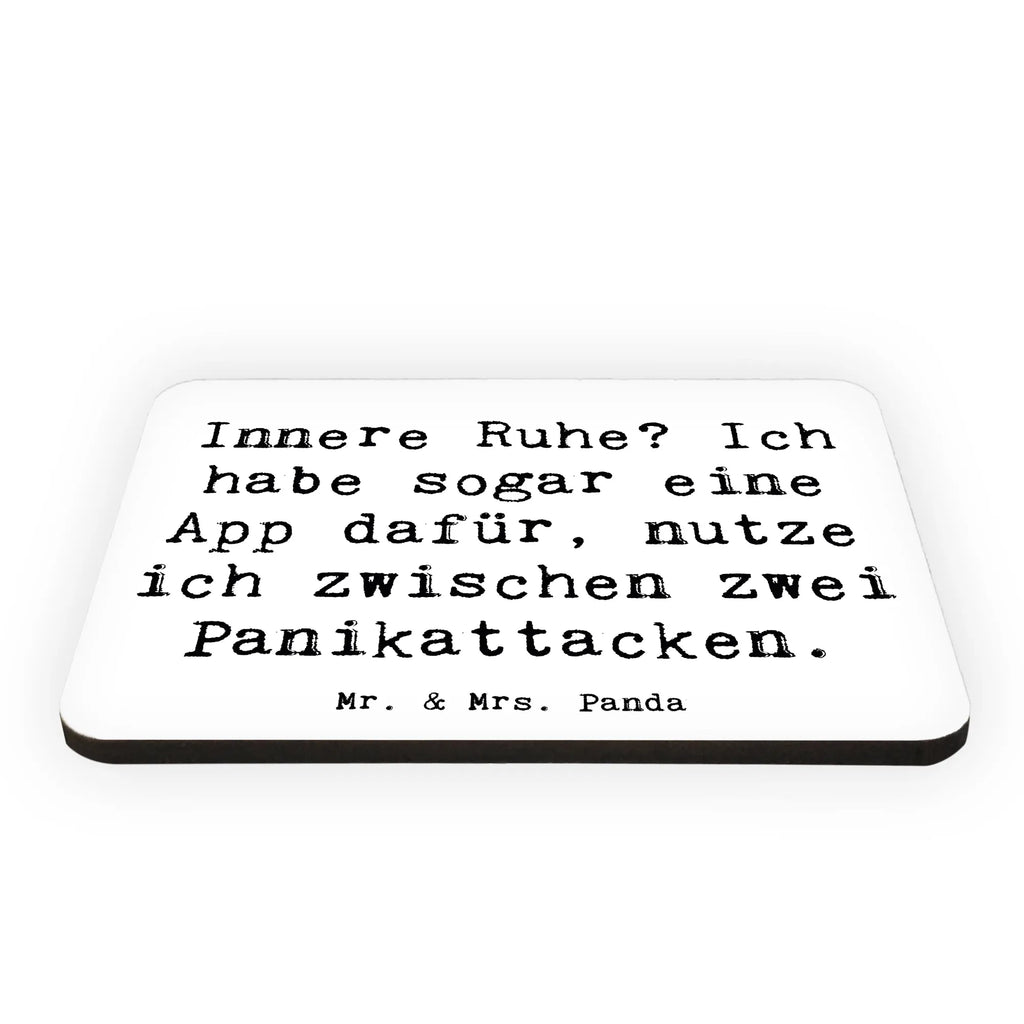 Magnet Spruch Innere Ruhe Kühlschrankmagnet, Pinnwandmagnet, Souvenir Magnet, Motivmagnete, Dekomagnet, Whiteboard Magnet, Notiz Magnet, Kühlschrank Dekoration