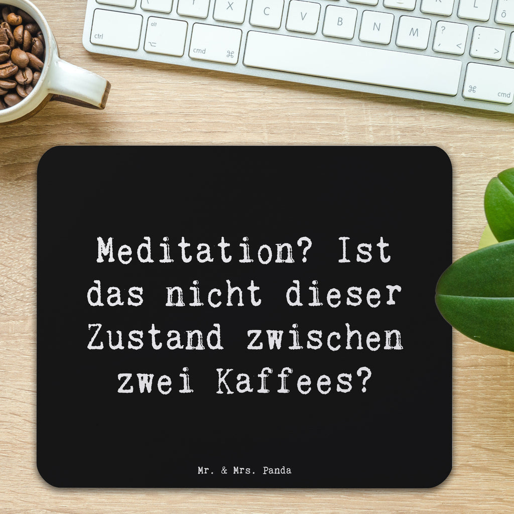 Mauspad Spruch Innere Ruhe Kaffee Mousepad, Computer zubehör, Büroausstattung, PC Zubehör, Arbeitszimmer, Mauspad, Einzigartiges Mauspad, Designer Mauspad, Mausunterlage, Mauspad Büro