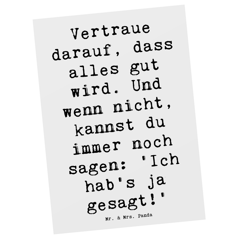 Postkarte Spruch Schutz & Vertrauen Postkarte, Karte, Geschenkkarte, Grußkarte, Einladung, Ansichtskarte, Geburtstagskarte, Einladungskarte, Dankeskarte, Ansichtskarten, Einladung Geburtstag, Einladungskarten Geburtstag