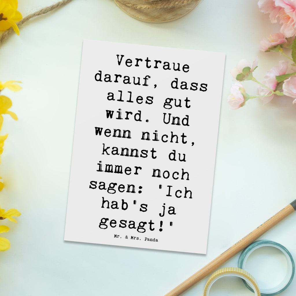 Postkarte Spruch Schutz & Vertrauen Postkarte, Karte, Geschenkkarte, Grußkarte, Einladung, Ansichtskarte, Geburtstagskarte, Einladungskarte, Dankeskarte, Ansichtskarten, Einladung Geburtstag, Einladungskarten Geburtstag