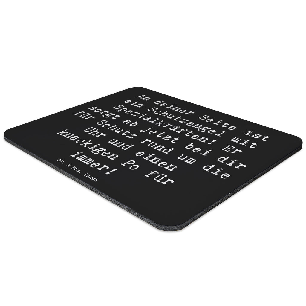 Mauspad Spruch Schutz Schutzengel Mousepad, Computer zubehör, Büroausstattung, PC Zubehör, Arbeitszimmer, Mauspad, Einzigartiges Mauspad, Designer Mauspad, Mausunterlage, Mauspad Büro