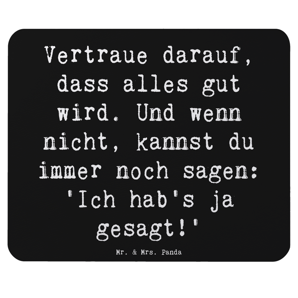 Mauspad Spruch Schutz & Vertrauen Mousepad, Computer zubehör, Büroausstattung, PC Zubehör, Arbeitszimmer, Mauspad, Einzigartiges Mauspad, Designer Mauspad, Mausunterlage, Mauspad Büro