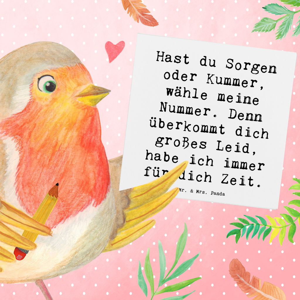 Deluxe Karte Spruch Schutz Rufnummer Karte, Grußkarte, Klappkarte, Einladungskarte, Glückwunschkarte, Hochzeitskarte, Geburtstagskarte, Hochwertige Grußkarte, Hochwertige Klappkarte