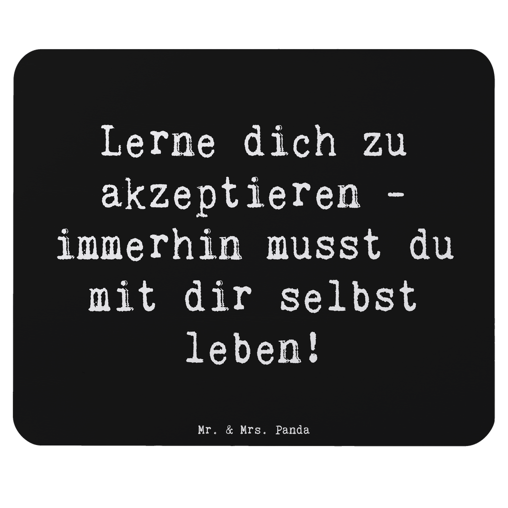 Mauspad Spruch Selbstakzeptanz Lernen Mousepad, Computer zubehör, Büroausstattung, PC Zubehör, Arbeitszimmer, Mauspad, Einzigartiges Mauspad, Designer Mauspad, Mausunterlage, Mauspad Büro