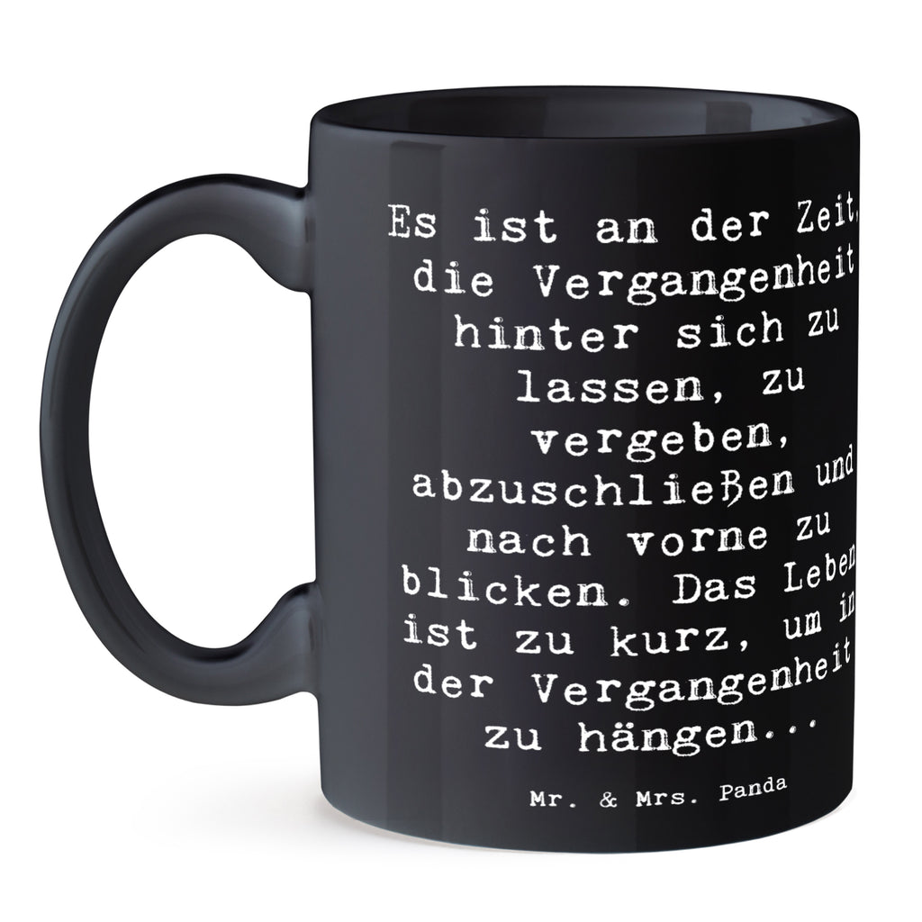 Tasse Vergebung und Zukunft