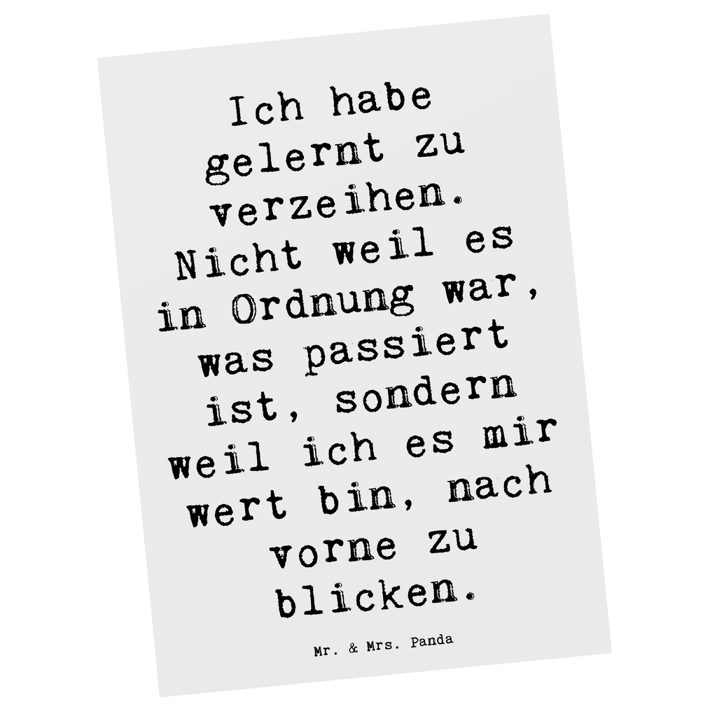 Postkarte Spruch Vergebung und Neubeginn Postkarte, Karte, Geschenkkarte, Grußkarte, Einladung, Ansichtskarte, Geburtstagskarte, Einladungskarte, Dankeskarte, Ansichtskarten, Einladung Geburtstag, Einladungskarten Geburtstag