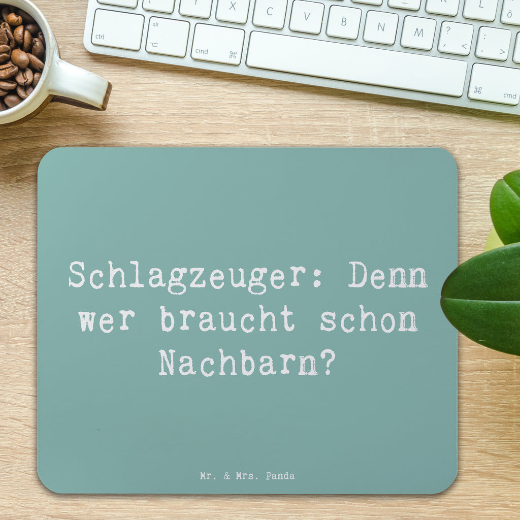 Mauspad Spruch Schlagzeuger Spruch Mousepad, Computer zubehör, Büroausstattung, PC Zubehör, Arbeitszimmer, Mauspad, Einzigartiges Mauspad, Designer Mauspad, Mausunterlage, Mauspad Büro, Instrumente, Geschenke Musiker, Musikliebhaber