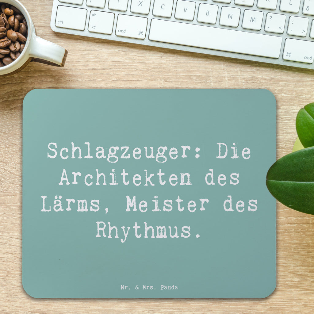 Mauspad Spruch Schlagzeug Architekten Mousepad, Computer zubehör, Büroausstattung, PC Zubehör, Arbeitszimmer, Mauspad, Einzigartiges Mauspad, Designer Mauspad, Mausunterlage, Mauspad Büro, Instrumente, Geschenke Musiker, Musikliebhaber