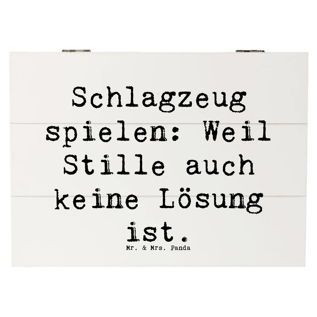 Holzkiste Spruch Schlagzeug Magie Holzkiste, Kiste, Schatzkiste, Truhe, Schatulle, XXL, Erinnerungsbox, Erinnerungskiste, Dekokiste, Aufbewahrungsbox, Geschenkbox, Geschenkdose, Instrumente, Geschenke Musiker, Musikliebhaber