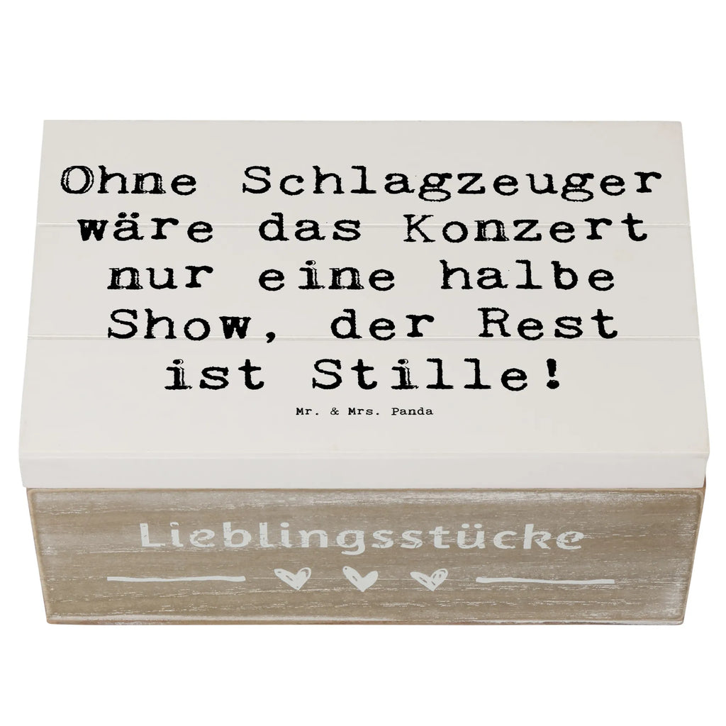 Holzkiste Spruch Schlagzeug Konzert Holzkiste, Kiste, Schatzkiste, Truhe, Schatulle, XXL, Erinnerungsbox, Erinnerungskiste, Dekokiste, Aufbewahrungsbox, Geschenkbox, Geschenkdose, Instrumente, Geschenke Musiker, Musikliebhaber