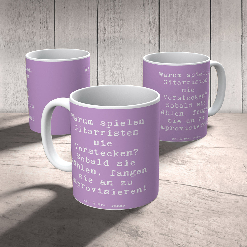 Tasse Spruch Gitarre Improvisation Tasse, Kaffeetasse, Teetasse, Becher, Kaffeebecher, Teebecher, Keramiktasse, Porzellantasse, Büro Tasse, Geschenk Tasse, Tasse Sprüche, Tasse Motive, Kaffeetassen, Tasse bedrucken, Designer Tasse, Cappuccino Tassen, Schöne Teetassen, Instrumente, Geschenke Musiker, Musikliebhaber