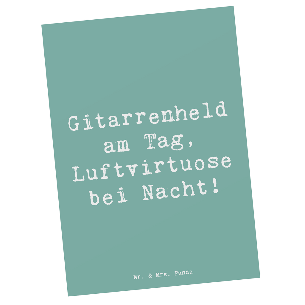 Postkarte Spruch Gitarrenheld Postkarte, Karte, Geschenkkarte, Grußkarte, Einladung, Ansichtskarte, Geburtstagskarte, Einladungskarte, Dankeskarte, Ansichtskarten, Einladung Geburtstag, Einladungskarten Geburtstag, Instrumente, Geschenke Musiker, Musikliebhaber