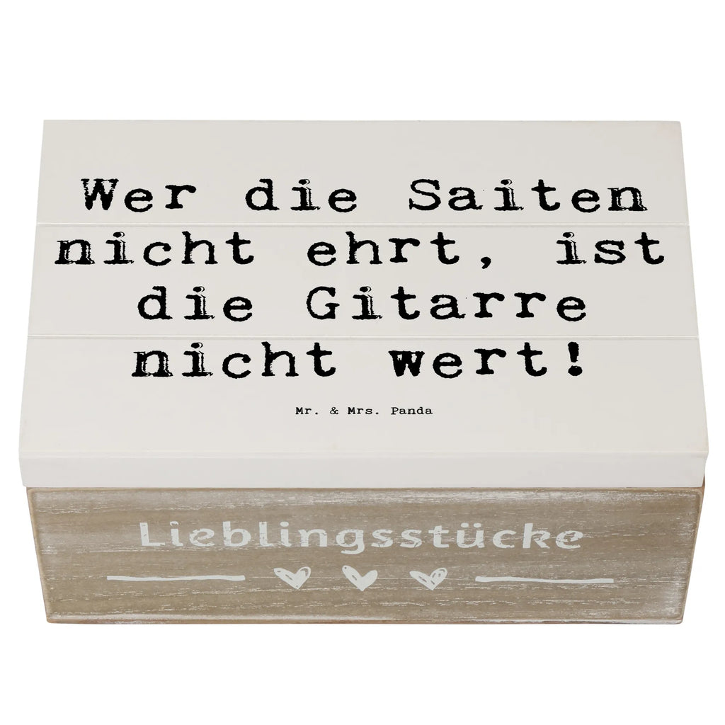 Holzkiste Spruch Gitarre Wert Holzkiste, Kiste, Schatzkiste, Truhe, Schatulle, XXL, Erinnerungsbox, Erinnerungskiste, Dekokiste, Aufbewahrungsbox, Geschenkbox, Geschenkdose, Instrumente, Geschenke Musiker, Musikliebhaber