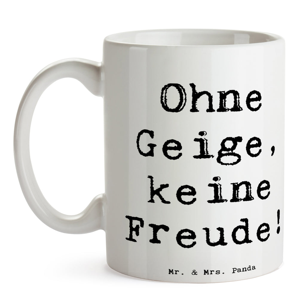 Tasse Spruch Geige Freude Tasse, Kaffeetasse, Teetasse, Becher, Kaffeebecher, Teebecher, Keramiktasse, Porzellantasse, Büro Tasse, Geschenk Tasse, Tasse Sprüche, Tasse Motive, Kaffeetassen, Tasse bedrucken, Designer Tasse, Cappuccino Tassen, Schöne Teetassen, Instrumente, Geschenke Musiker, Musikliebhaber