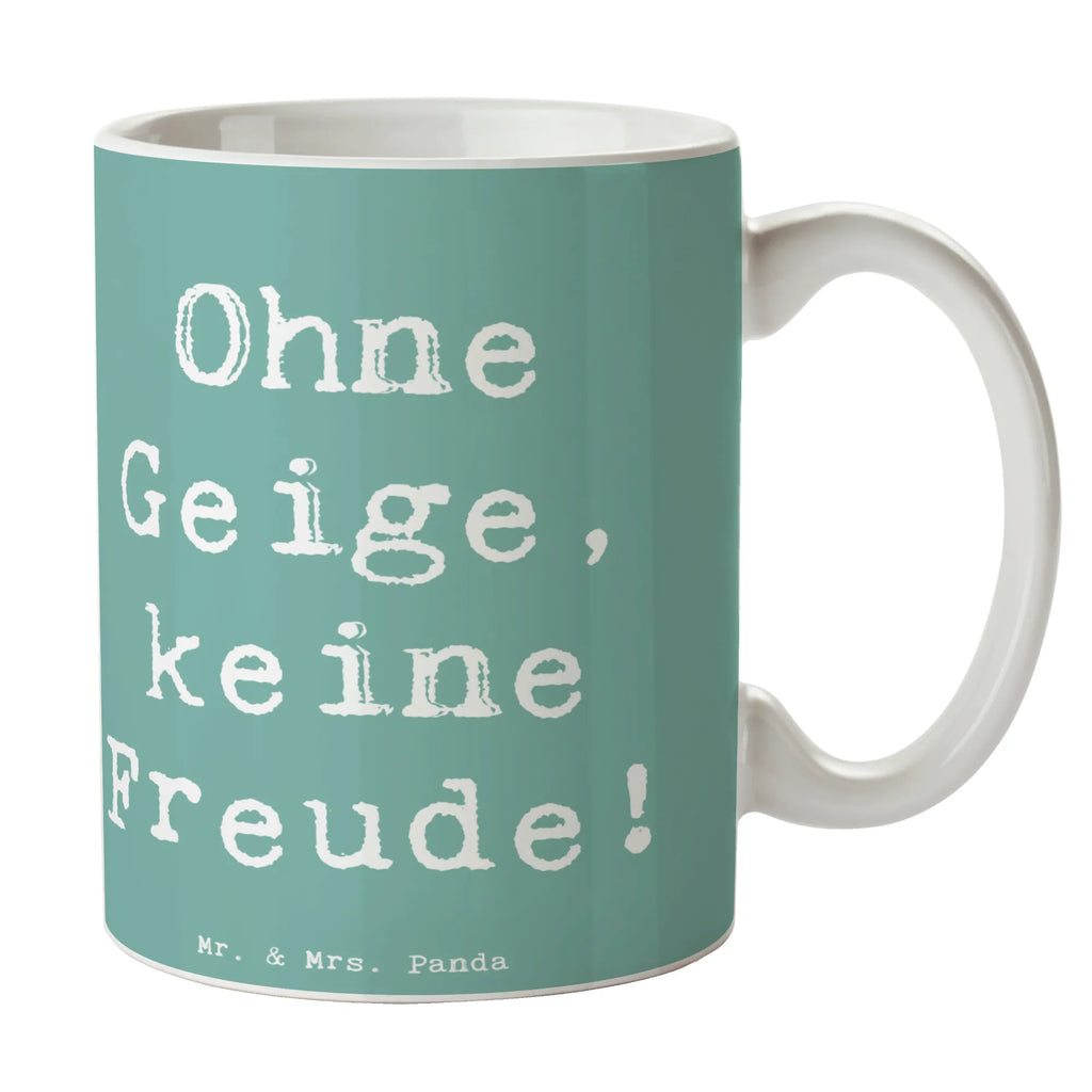 Tasse Spruch Geige Freude Tasse, Kaffeetasse, Teetasse, Becher, Kaffeebecher, Teebecher, Keramiktasse, Porzellantasse, Büro Tasse, Geschenk Tasse, Tasse Sprüche, Tasse Motive, Kaffeetassen, Tasse bedrucken, Designer Tasse, Cappuccino Tassen, Schöne Teetassen, Instrumente, Geschenke Musiker, Musikliebhaber