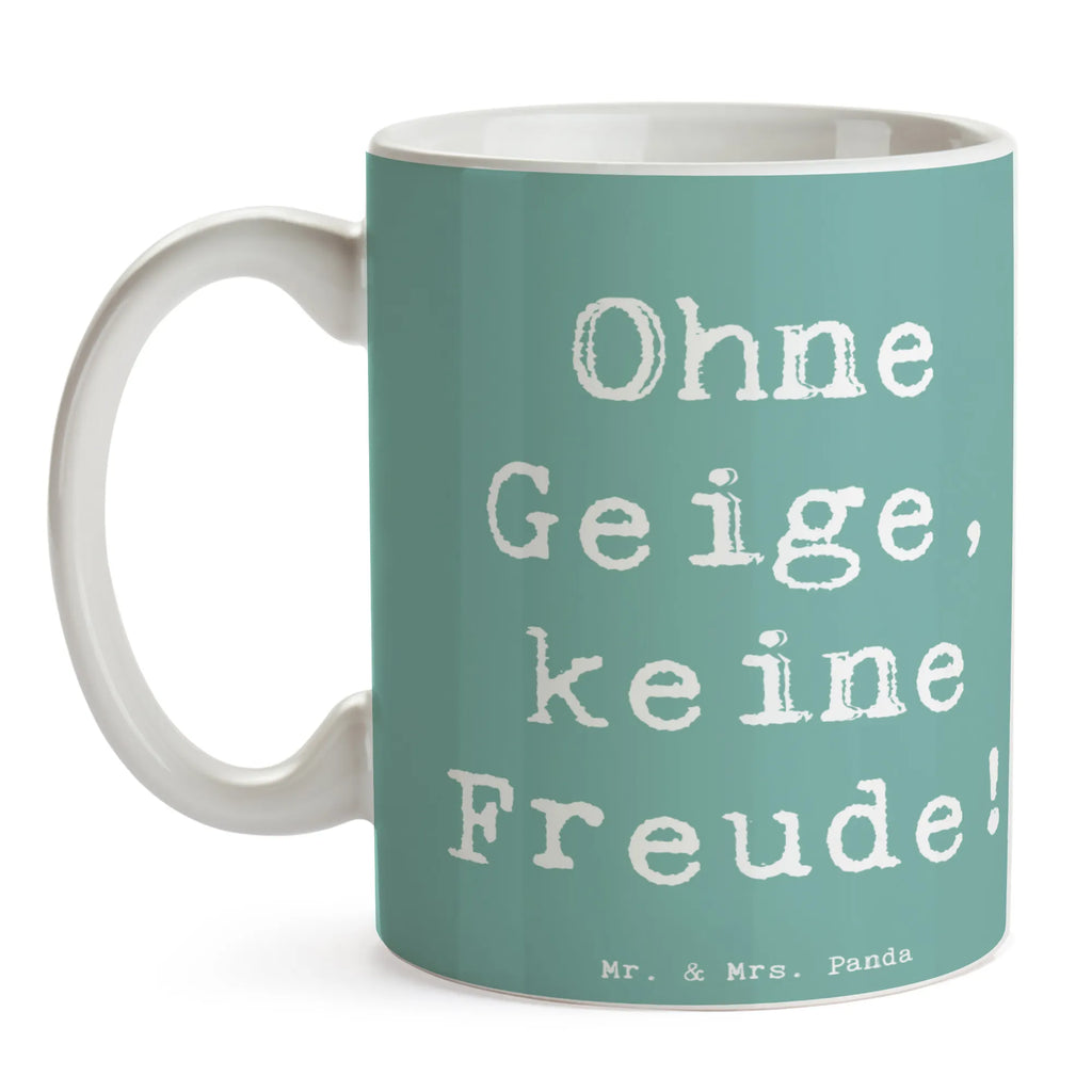 Tasse Spruch Geige Freude Tasse, Kaffeetasse, Teetasse, Becher, Kaffeebecher, Teebecher, Keramiktasse, Porzellantasse, Büro Tasse, Geschenk Tasse, Tasse Sprüche, Tasse Motive, Kaffeetassen, Tasse bedrucken, Designer Tasse, Cappuccino Tassen, Schöne Teetassen, Instrumente, Geschenke Musiker, Musikliebhaber