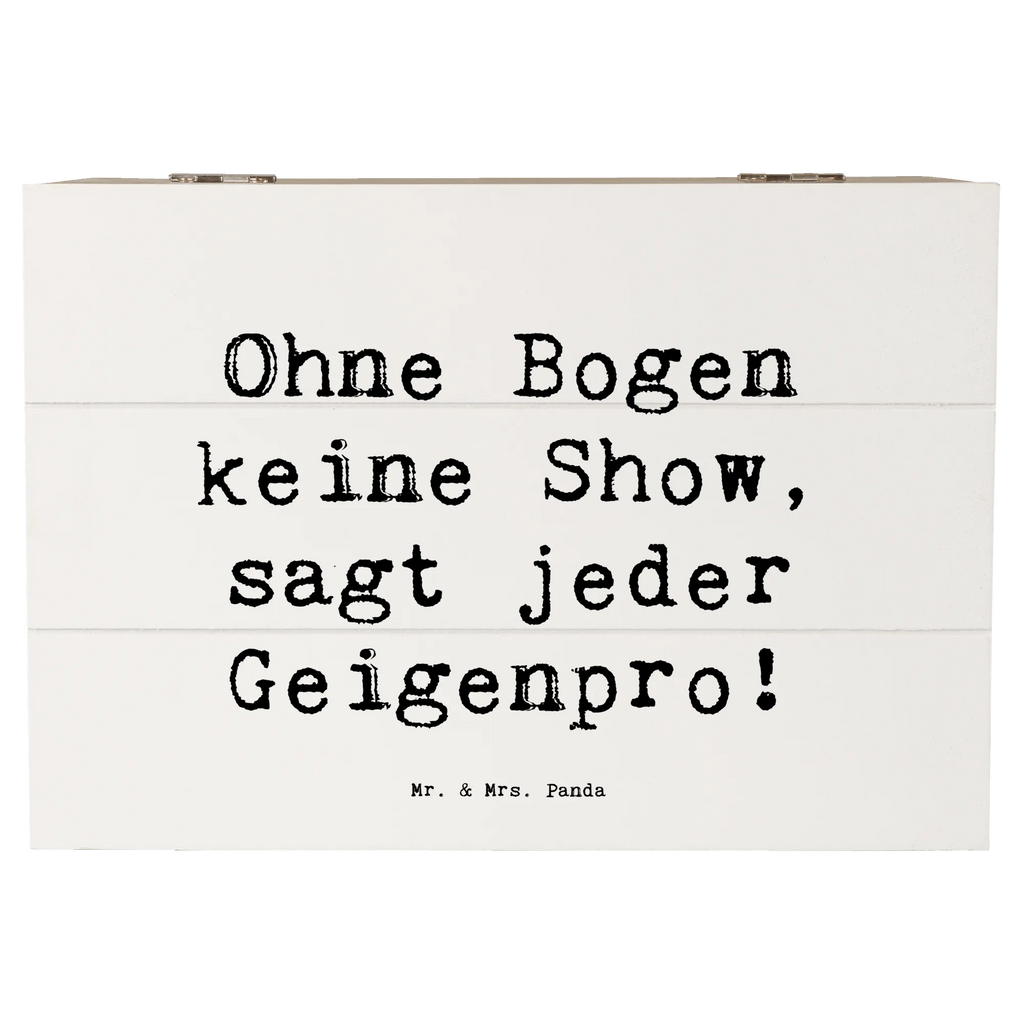 Holzkiste Spruch Geige Bogen Holzkiste, Kiste, Schatzkiste, Truhe, Schatulle, XXL, Erinnerungsbox, Erinnerungskiste, Dekokiste, Aufbewahrungsbox, Geschenkbox, Geschenkdose, Instrumente, Geschenke Musiker, Musikliebhaber