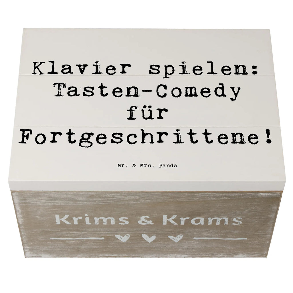 Holzkiste Spruch Klavier Tasten Holzkiste, Kiste, Schatzkiste, Truhe, Schatulle, XXL, Erinnerungsbox, Erinnerungskiste, Dekokiste, Aufbewahrungsbox, Geschenkbox, Geschenkdose, Instrumente, Geschenke Musiker, Musikliebhaber