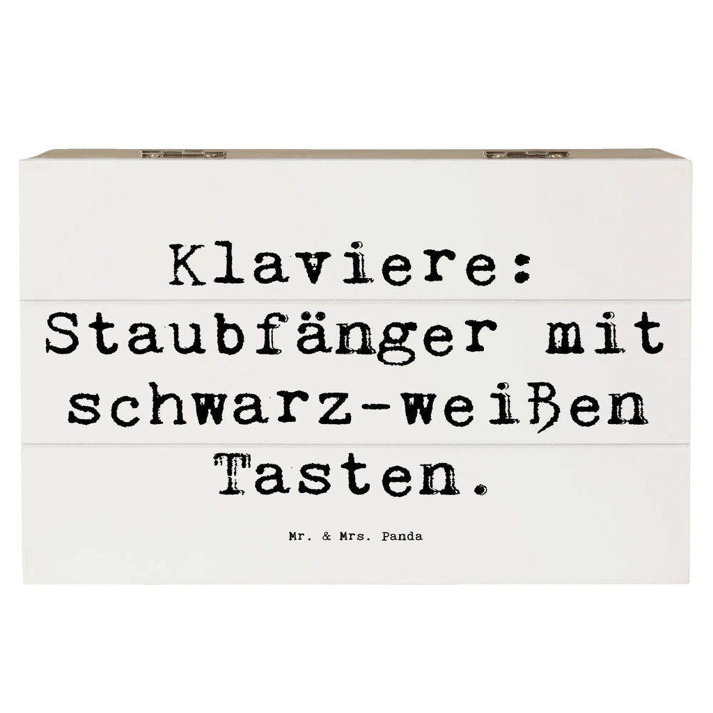 Holzkiste Spruch Klavier Staubfänger Holzkiste, Kiste, Schatzkiste, Truhe, Schatulle, XXL, Erinnerungsbox, Erinnerungskiste, Dekokiste, Aufbewahrungsbox, Geschenkbox, Geschenkdose, Instrumente, Geschenke Musiker, Musikliebhaber