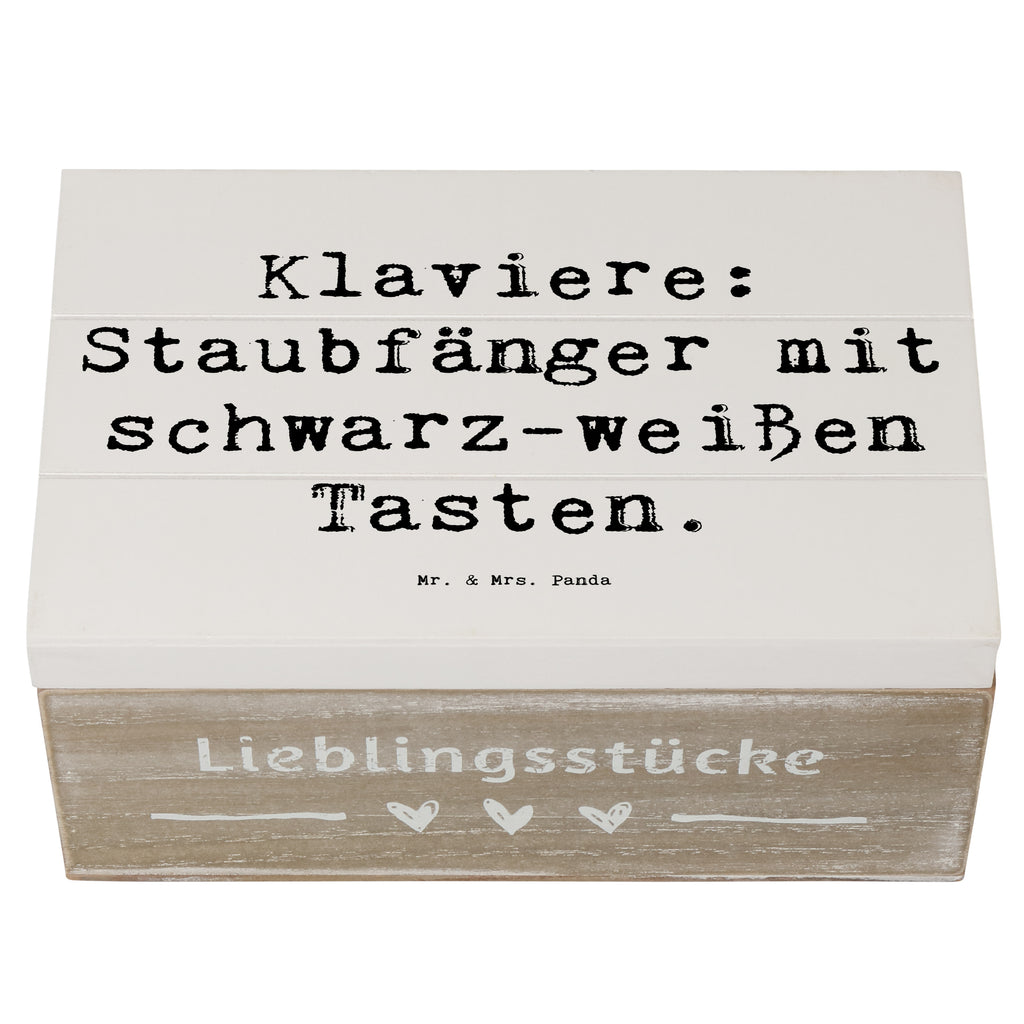 Holzkiste Spruch Klavier Staubfänger Holzkiste, Kiste, Schatzkiste, Truhe, Schatulle, XXL, Erinnerungsbox, Erinnerungskiste, Dekokiste, Aufbewahrungsbox, Geschenkbox, Geschenkdose, Instrumente, Geschenke Musiker, Musikliebhaber